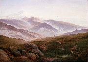Caspar David Friedrich Giant Mountains oil painting reproduction